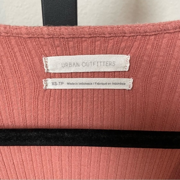 Urban Outfitters Knit Wrap Pink Dress Size XS - Picture 2 of 5